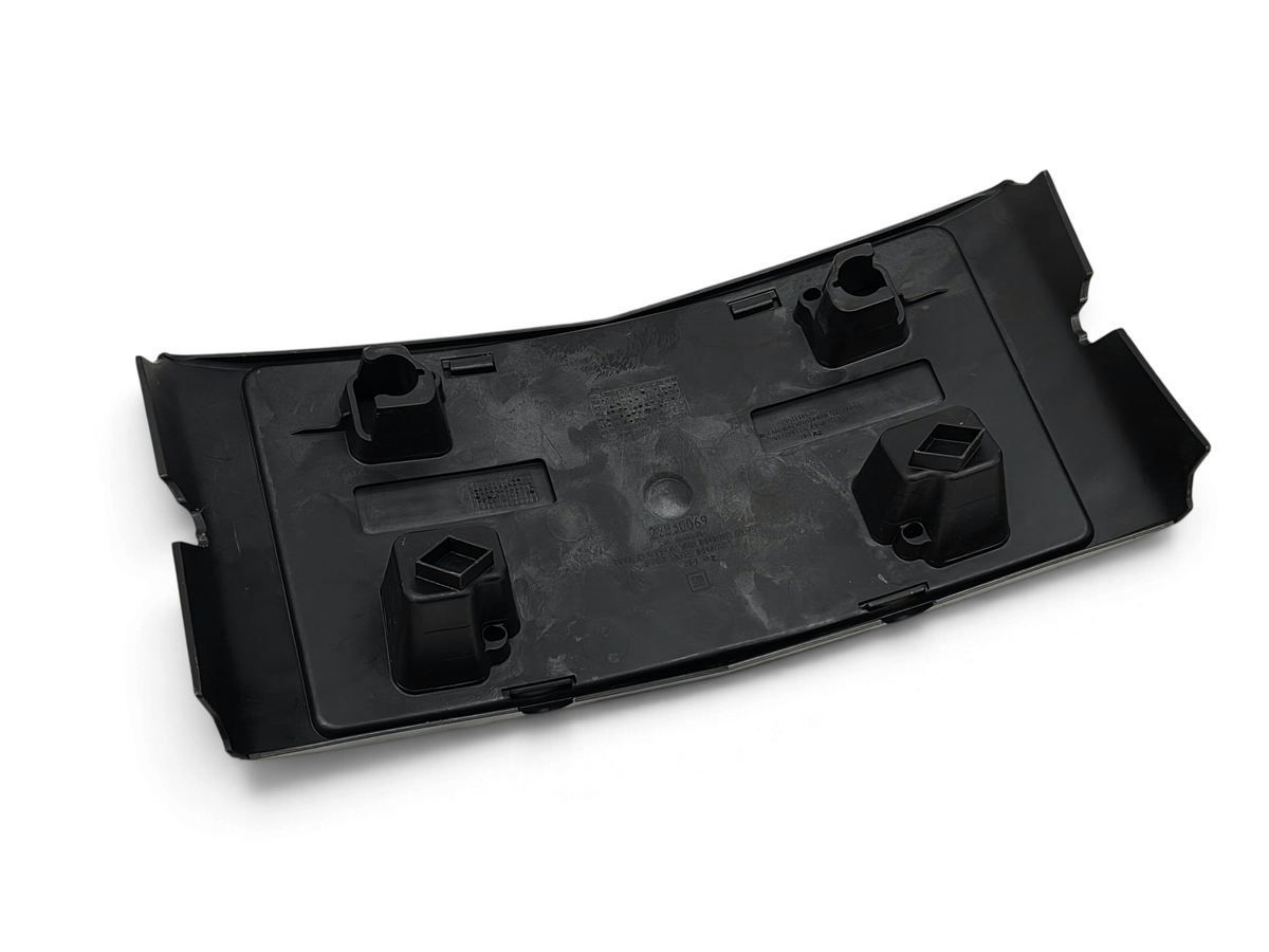Send it Auto Parts OEM black plastic front license plate bracket for 2014-2019 Chevrolet Corvette C7 Stingray