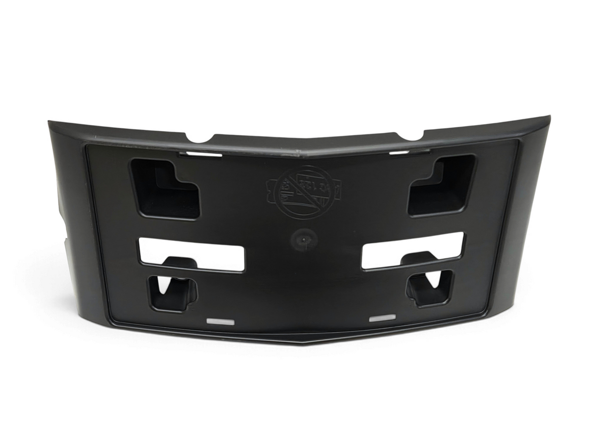 Send it Auto Parts OEM black plastic front license plate bracket for 2014-2019 Chevrolet Corvette C7 Stingray