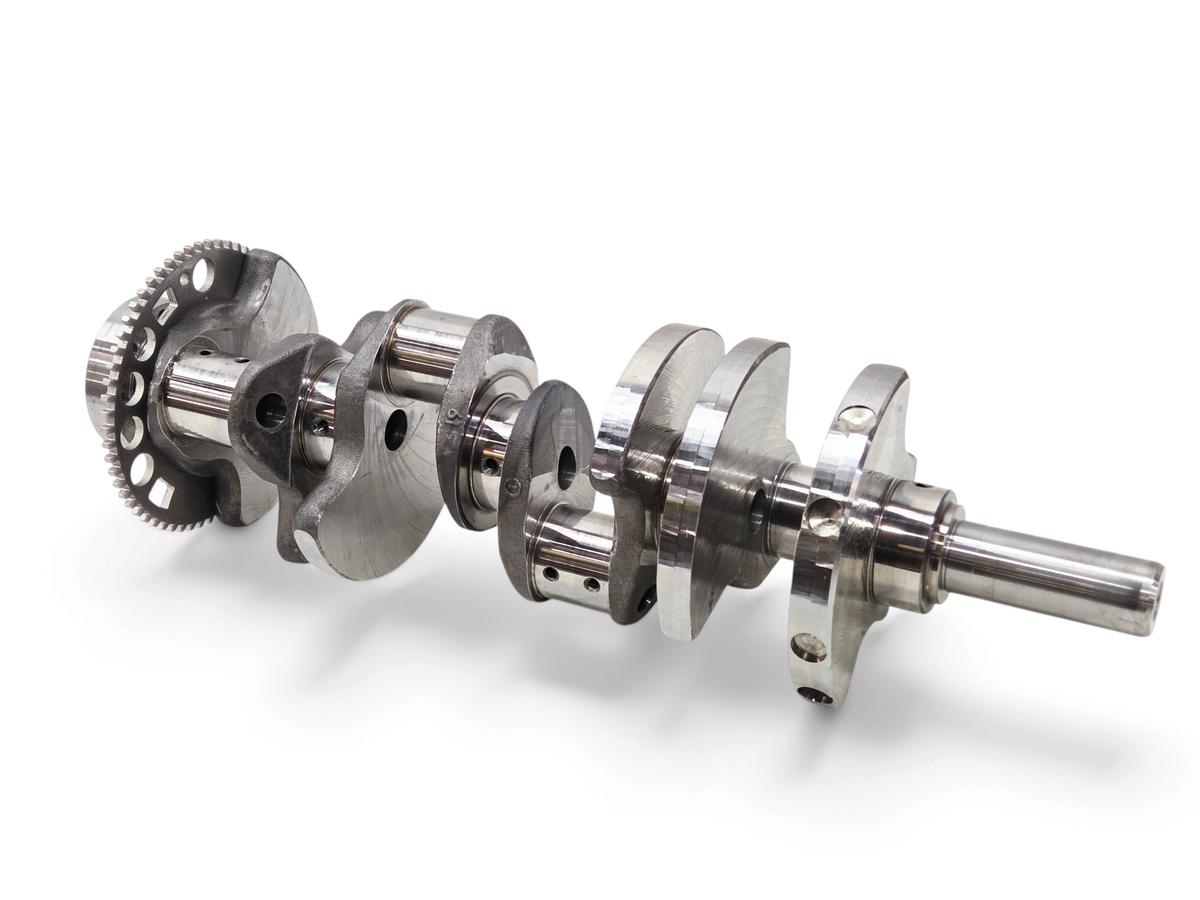 Send it Auto Parts OEM Chevrolet Corvette C7 LT1 dry sump crankshaft for 6.2L V8 engines in excellent condition