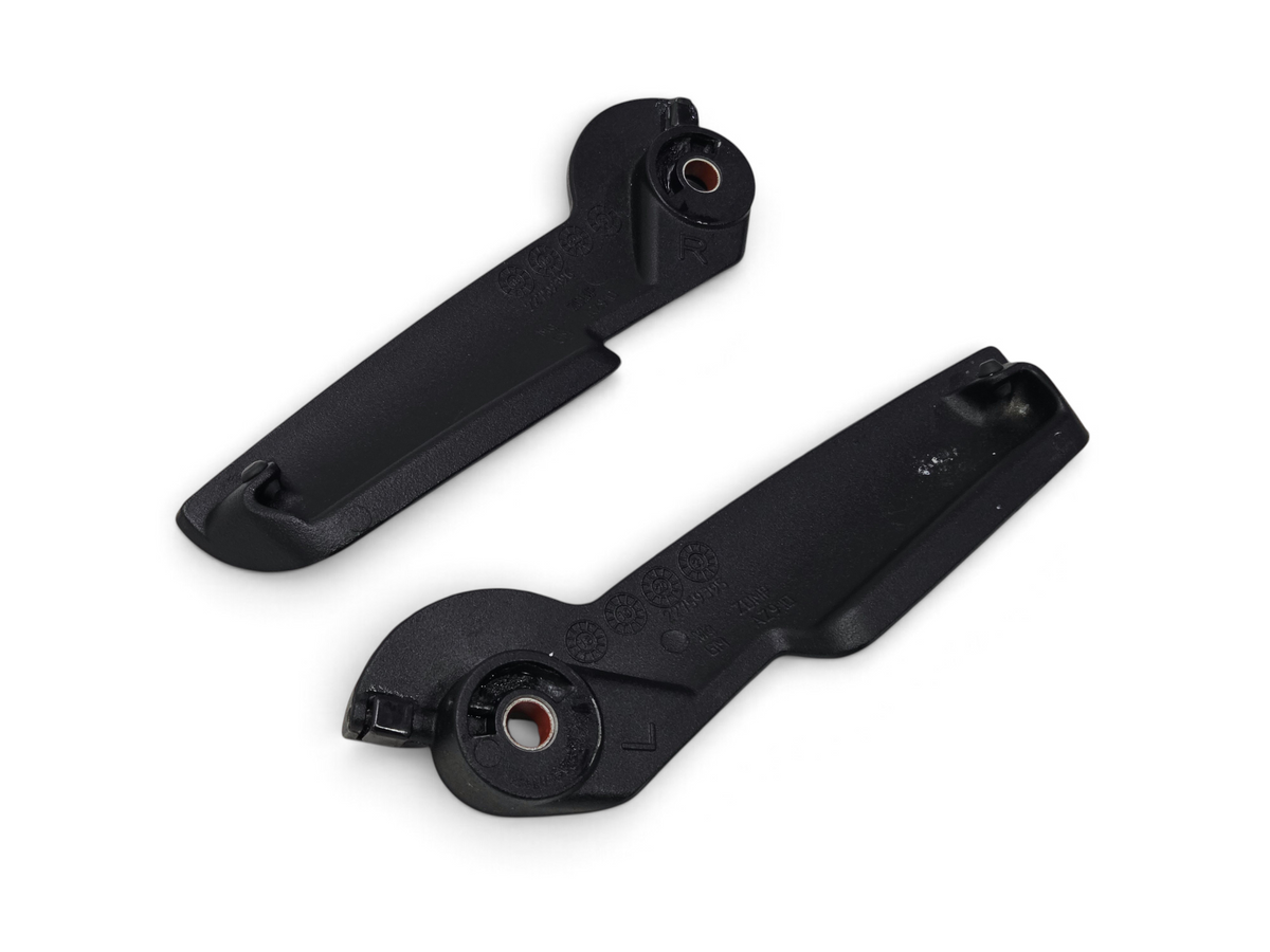 Send it Auto Parts OEM black plastic targa top roof latch handles for 2014-2019 Chevy Corvette C7