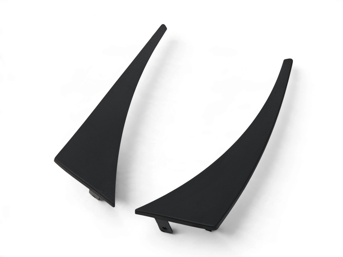 Send it Auto Parts OEM black plastic front wheel opening splash guards for 2014-2019 Chevrolet Corvette C7