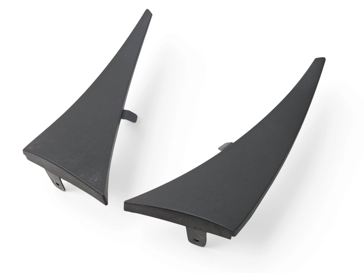 Send it Auto Parts OEM black front wheel splash guards for 2014-2019 Chevrolet Corvette C7 Stingray Z06 and GS