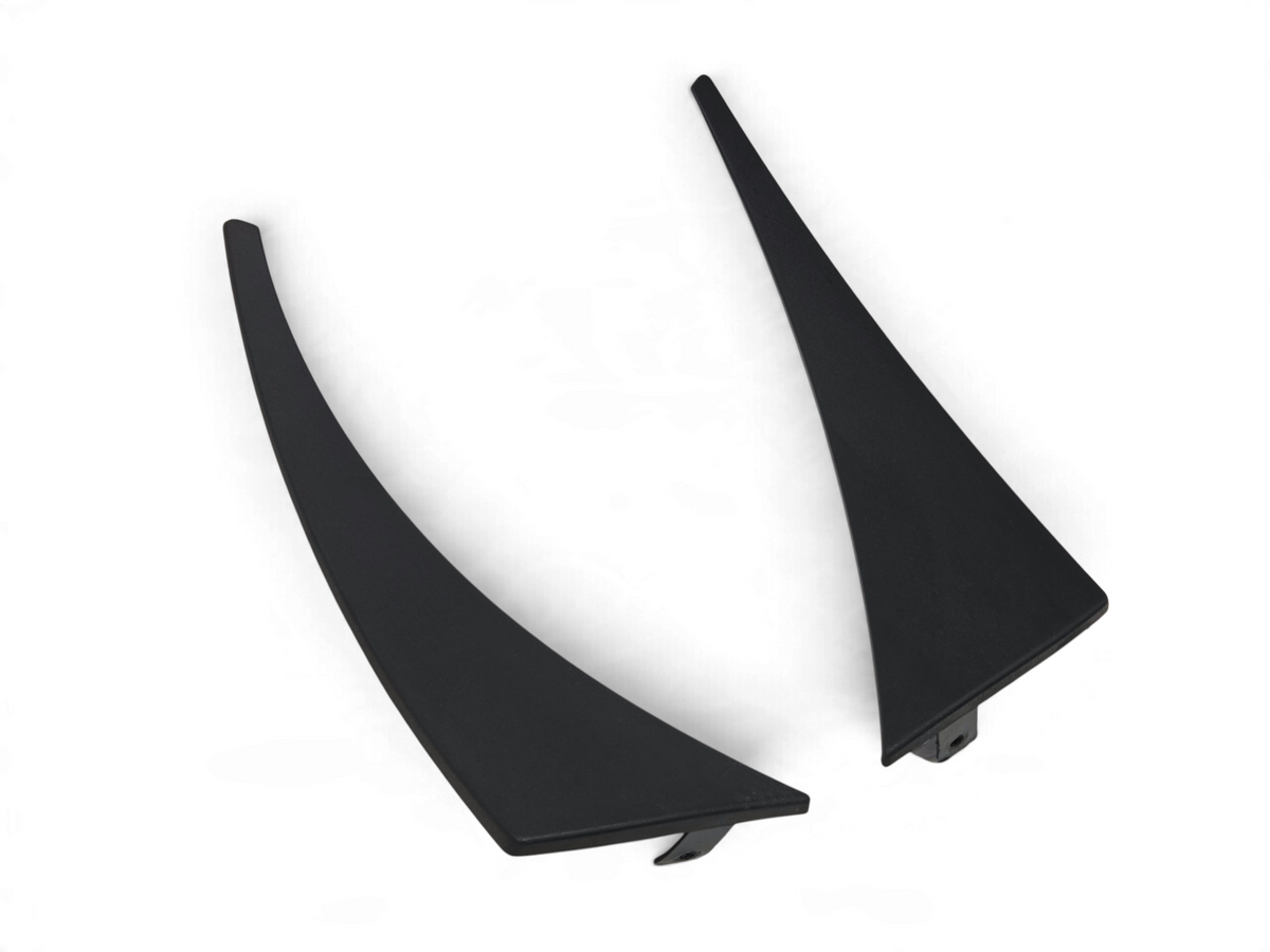 Send it Auto Parts OEM black front wheel splash guards for 2014-2019 Chevrolet Corvette C7 Stingray