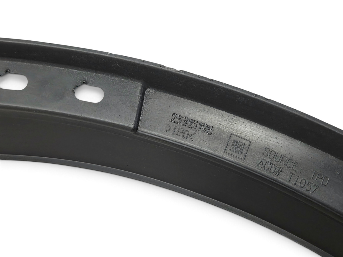 Send it Auto Parts OEM black plastic front wheel opening molding for Chevrolet Corvette C7 Z06 Grand Sport