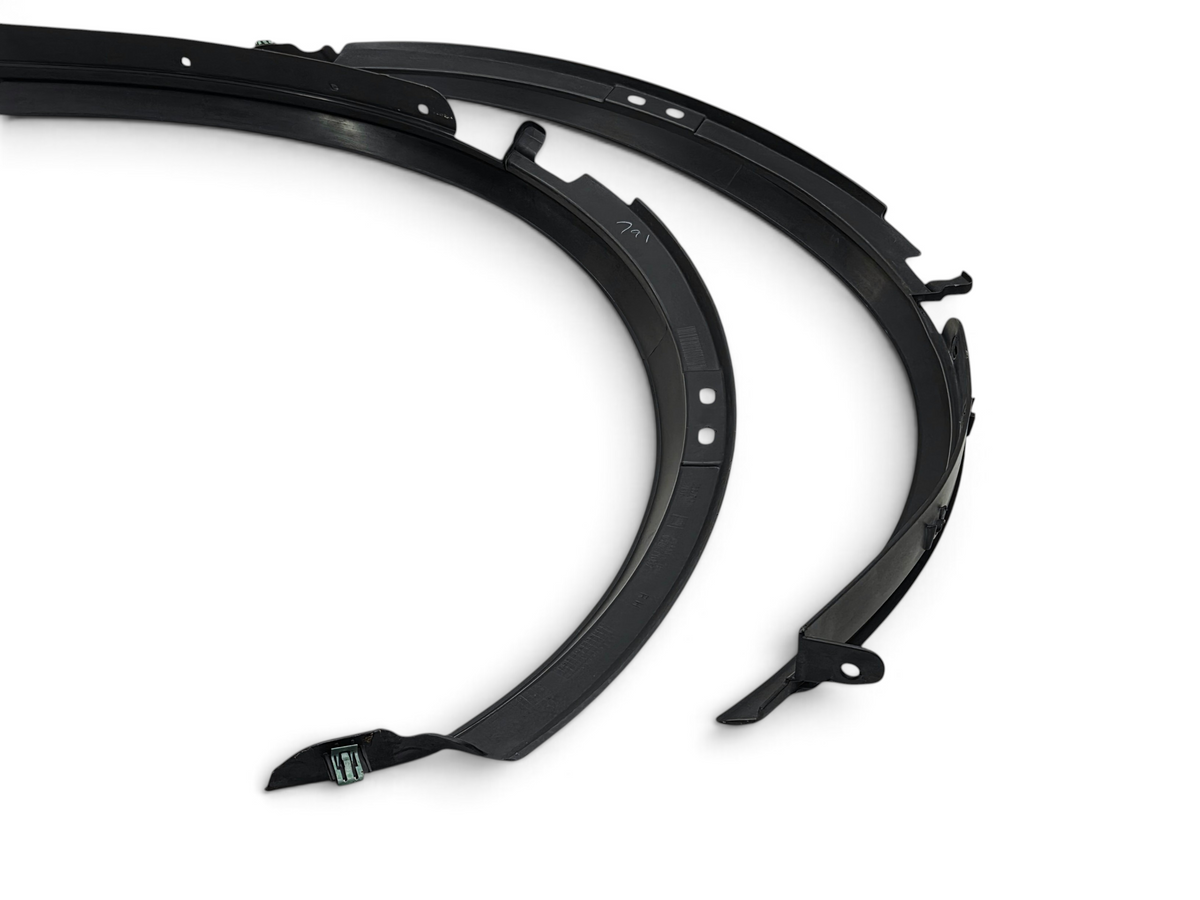 Send it Auto Parts OEM black plastic front wheel opening moldings for 2015-2019 Chevrolet Corvette C7 Z06 Grand Sport