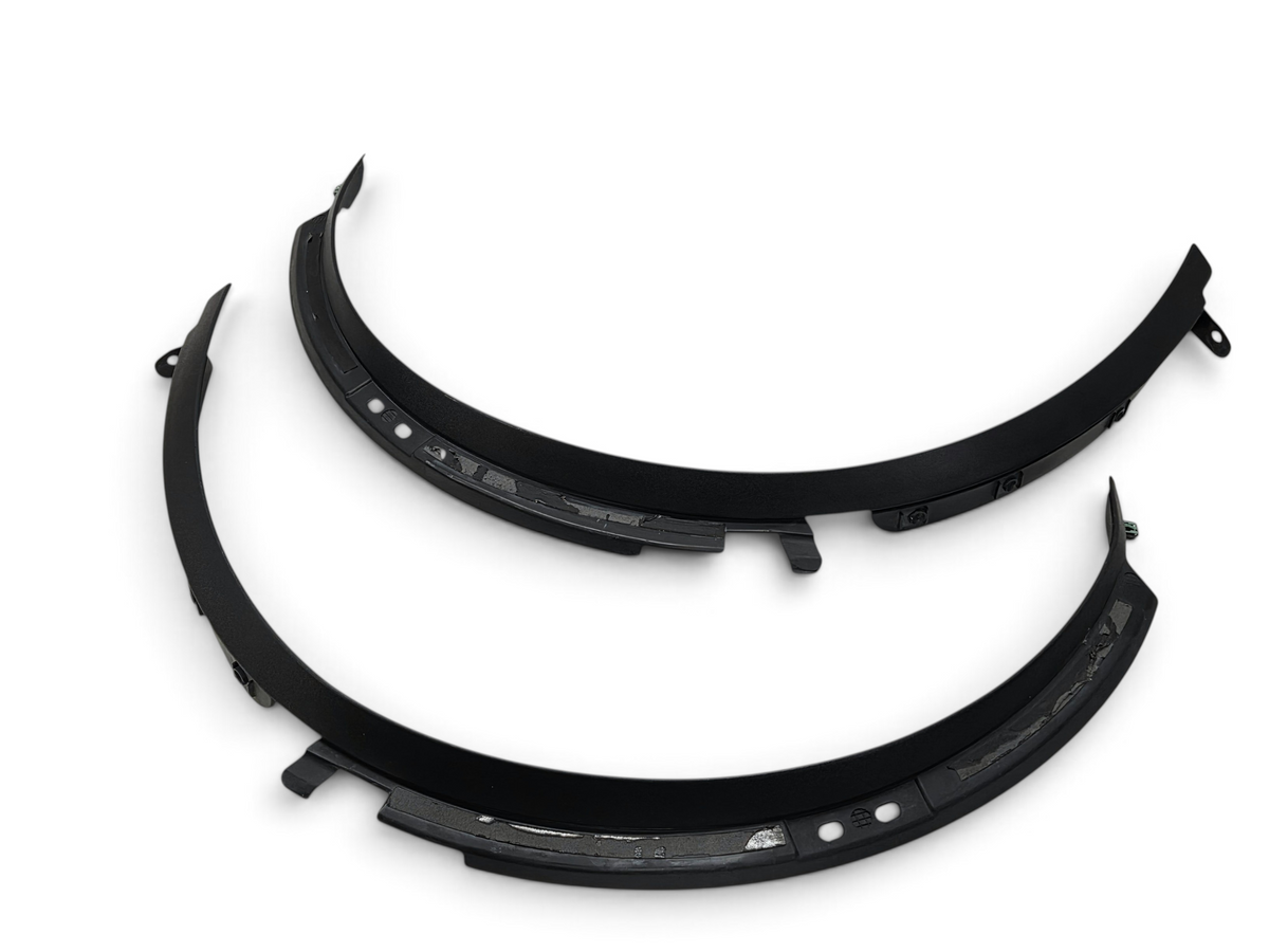 Send it Auto Parts OEM black plastic front wheel opening moldings for 2015-2019 Chevrolet Corvette C7 Z06 Grand Sport