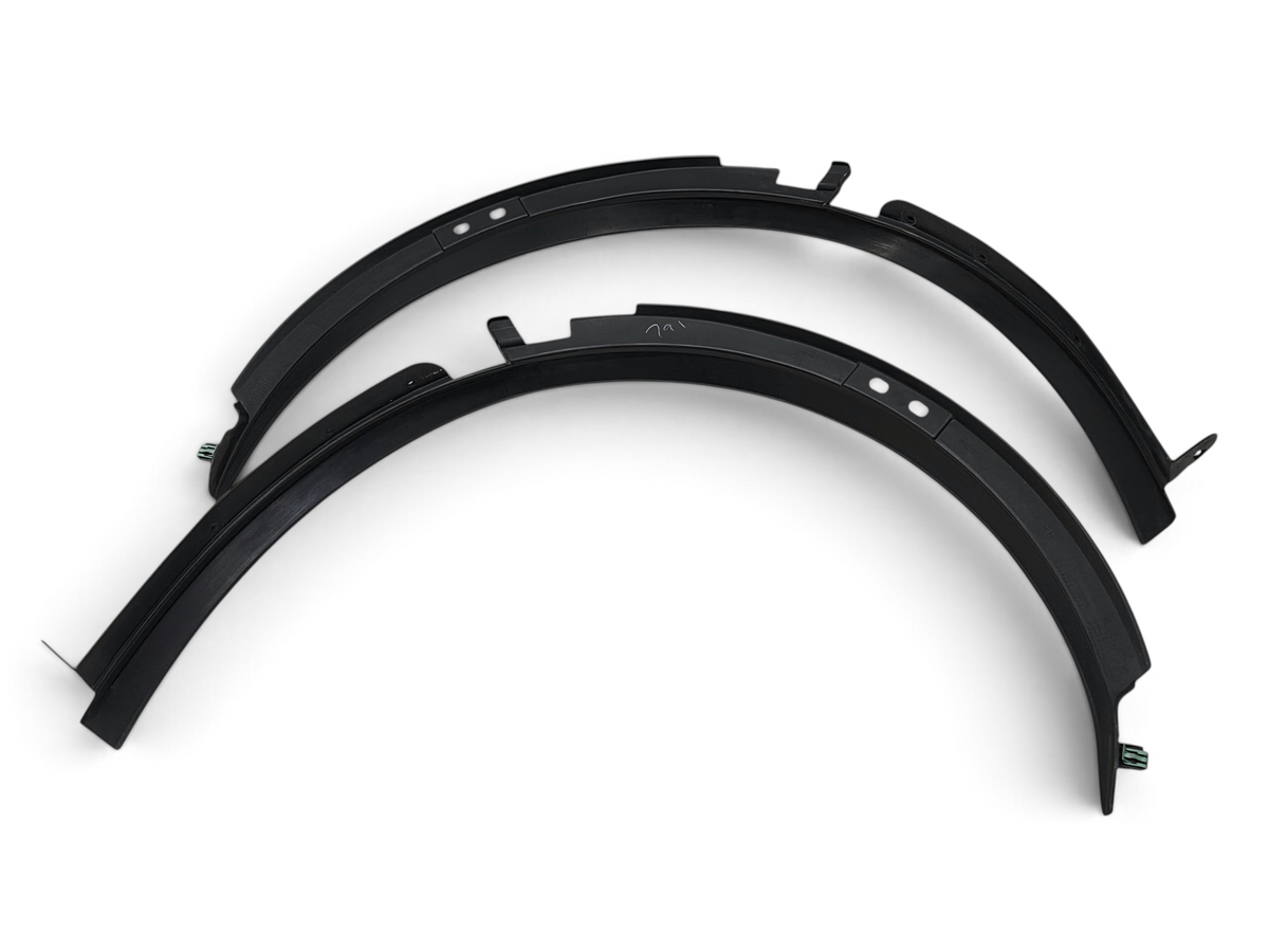 Send it Auto Parts OEM black front wheel opening moldings for 2015-2019 Chevrolet Corvette C7 Z06 and Grand Sport