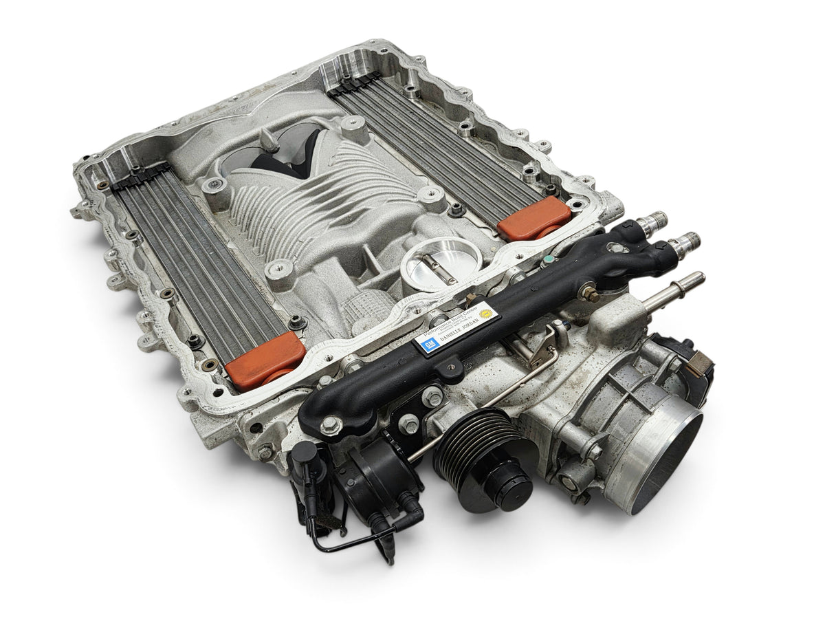 Send it Auto Parts Chevy Corvette C7 Z06 LT4 dry sump supercharger assembly for 6.2L V8 engines