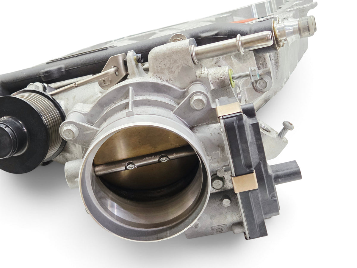 Send it Auto Parts Chevy Corvette C7 Z06 LT4 supercharger assembly with throttle body and pulley