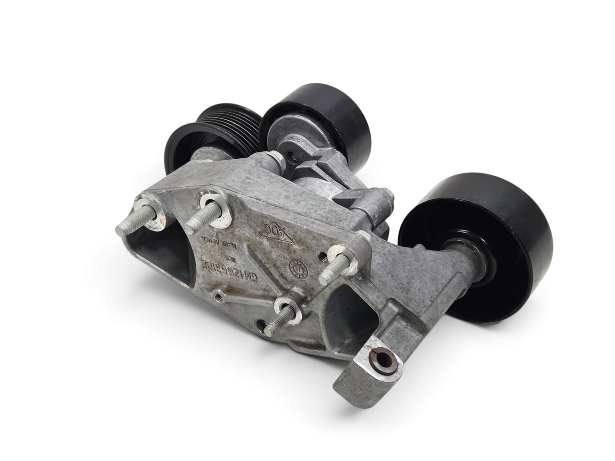 Send it Auto Parts OEM GM Corvette C7 Z06 LT4 tensioner bracket with idler pulleys