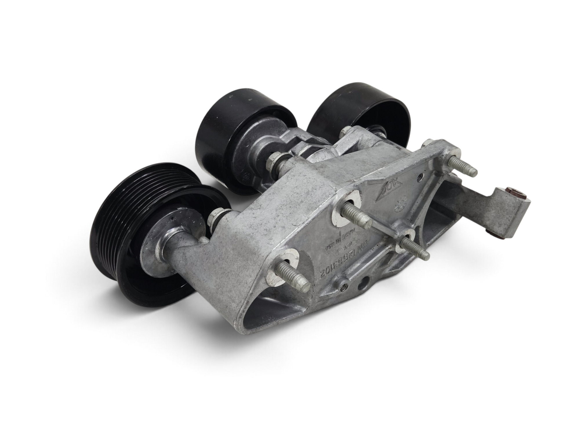 Send it Auto Parts OEM GM Corvette C7 Z06 LT4 engine tensioner bracket with idler pulleys