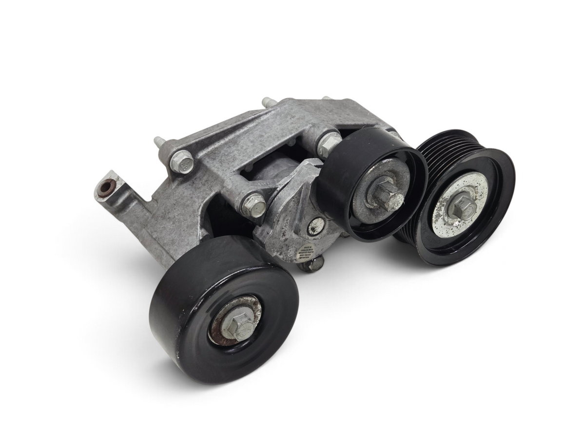 Send it Auto Parts OEM GM Corvette C7 Z06 LT4 engine tensioner bracket with idler pulleys