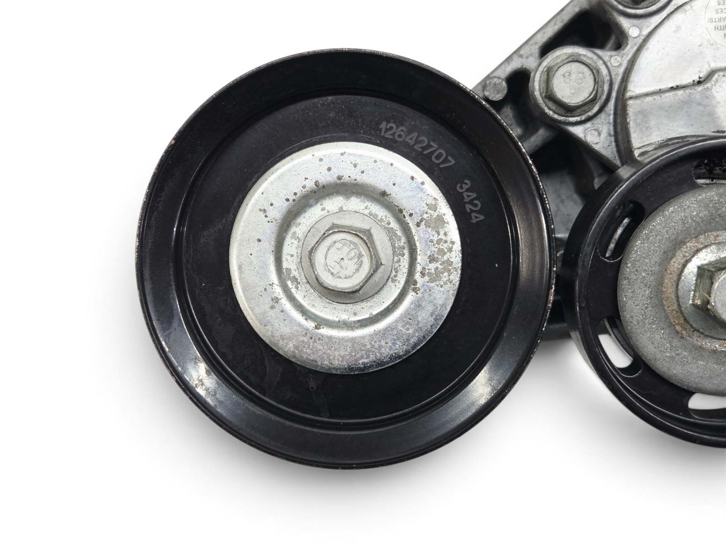 Send it Auto Parts OEM GM Corvette C7 Z06 LT4 tensioner bracket with idler pulleys
