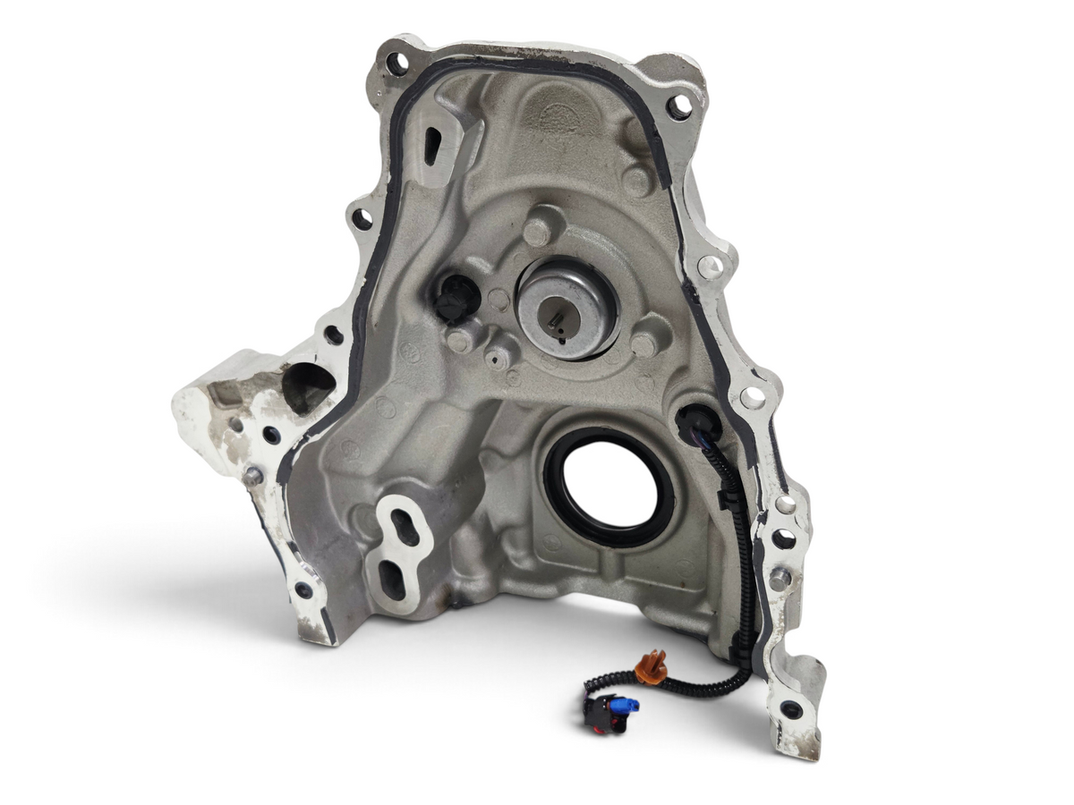 Send it Auto Parts OEM GM Corvette C8 LT2 engine front cover with sensors and magnet for 2020-2026 models