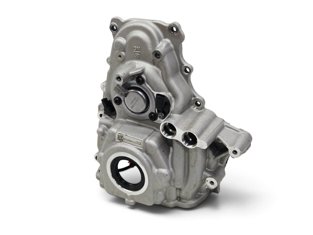 Send it Auto Parts OEM Chevrolet Corvette C8 LT2 engine front cover with sensors and oil pump control valve