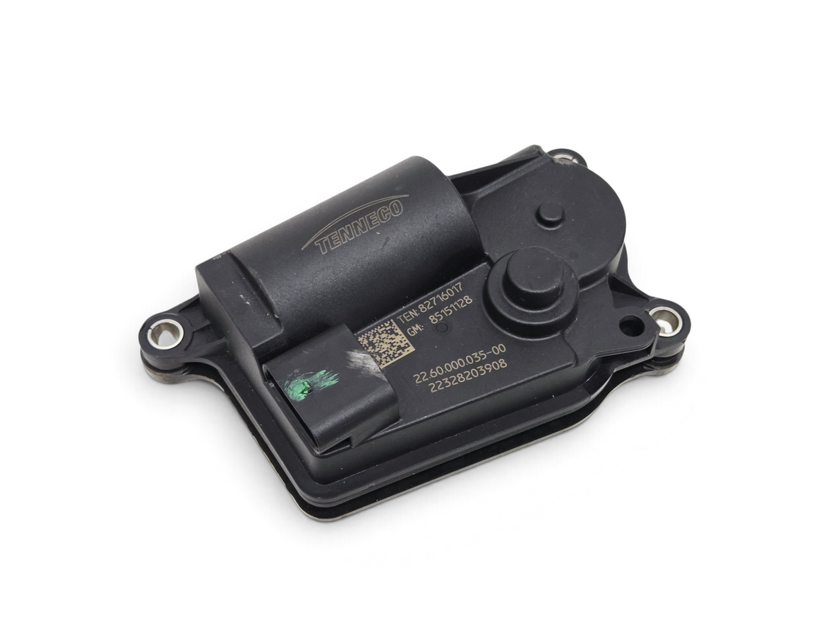 Send it Auto Parts genuine OEM GM Chevy Corvette C8 performance exhaust actuator valve in black plastic