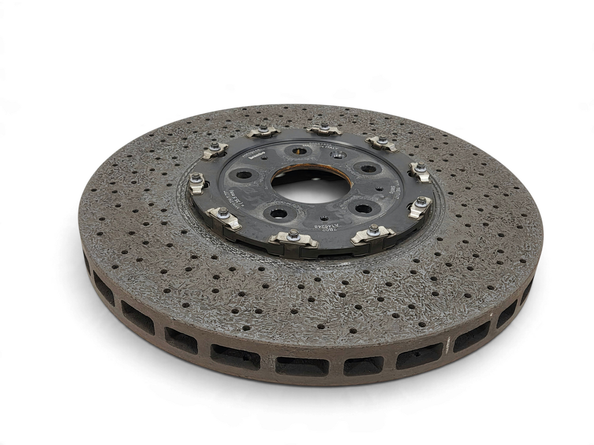 Send it Auto Parts front carbon ceramic brake rotor for 2015-2019 Chevrolet Corvette C7 Z06 and Grand Sport models.