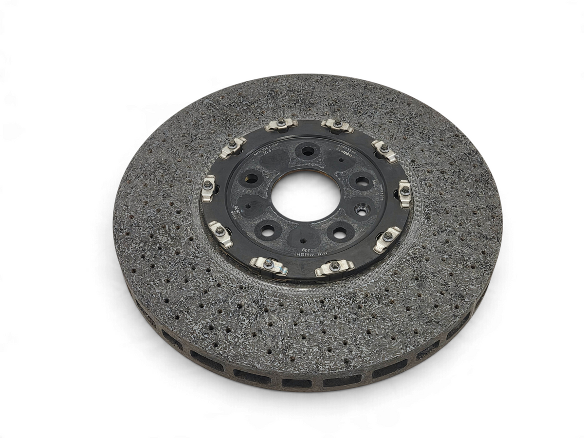 Send it Auto Parts carbon ceramic front brake rotor for Chevrolet Corvette C7 Z06 and Grand Sport, core for repair