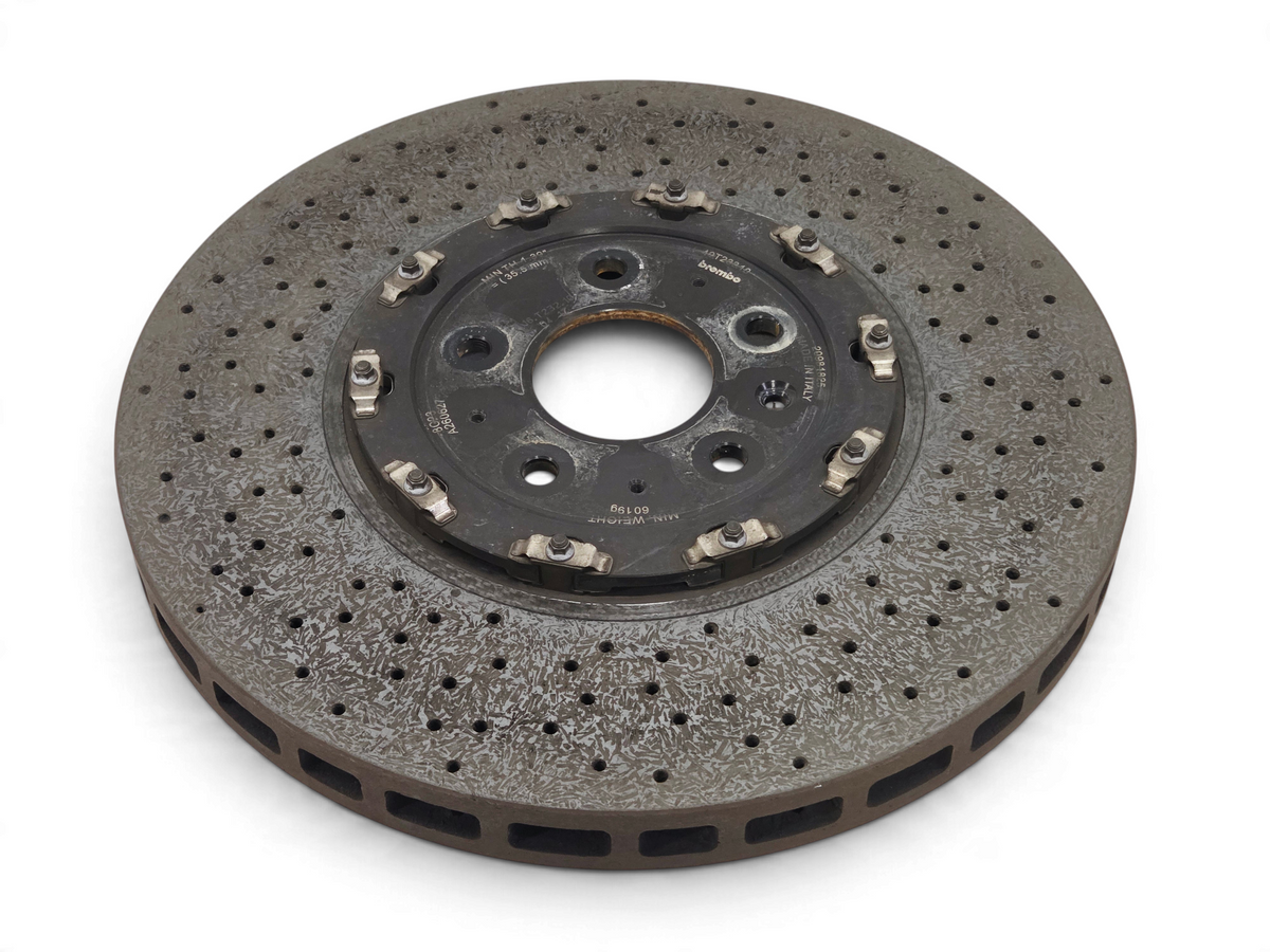 Send it Auto Parts front carbon ceramic brake rotor for 2015-2019 Chevrolet Corvette Z06 and Grand Sport models