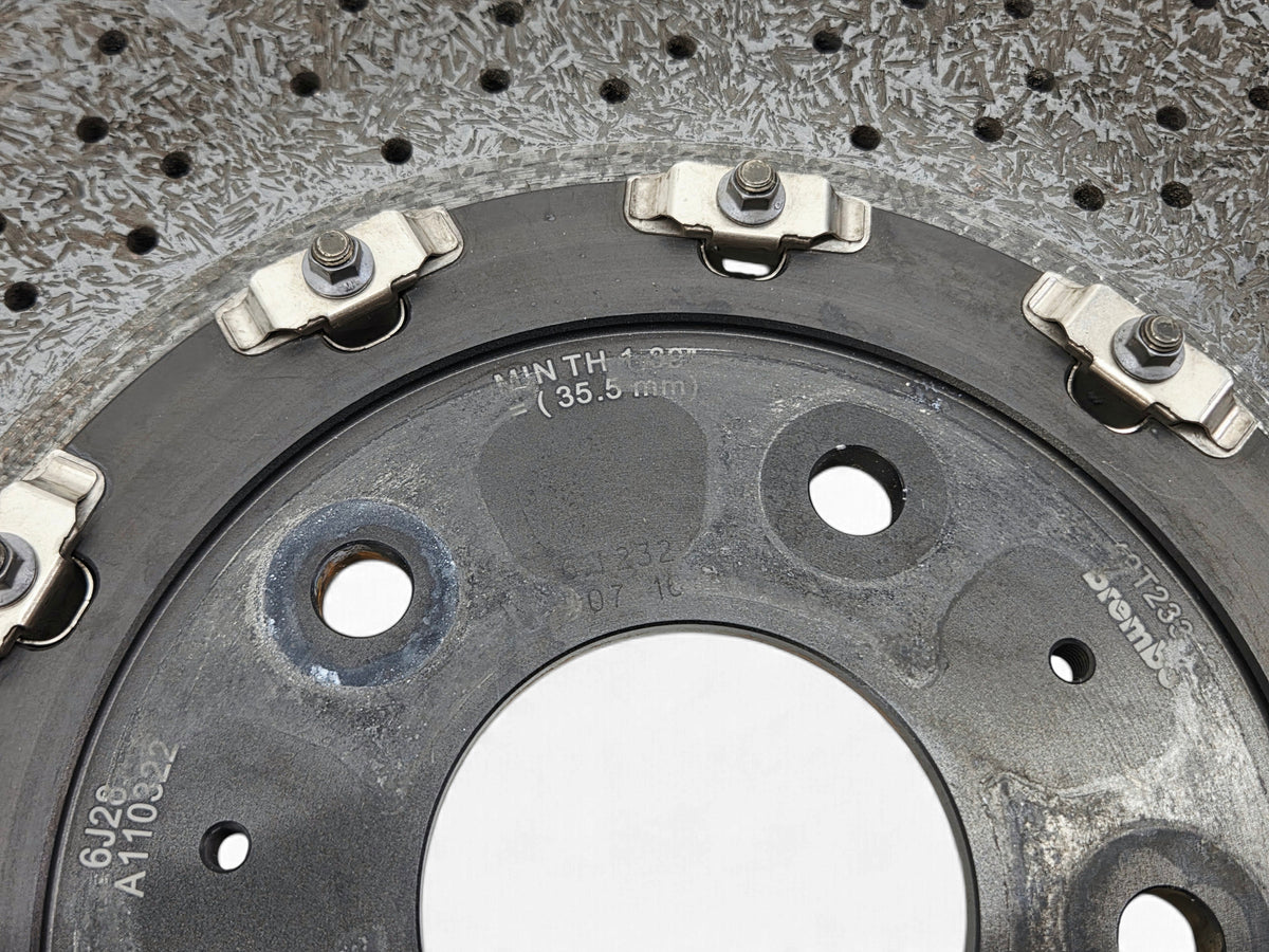 Send it Auto Parts front carbon ceramic brake rotor for Chevrolet Corvette C7 Z06 and Grand Sport models