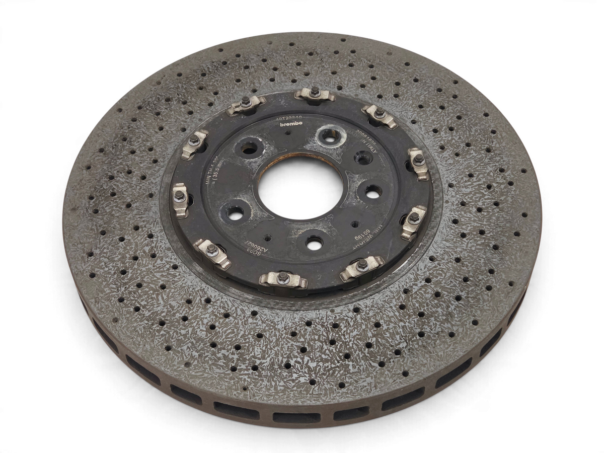 Send it Auto Parts front carbon ceramic brake rotor for 2015-2019 Chevrolet Corvette C7 Z06 and Grand Sport
