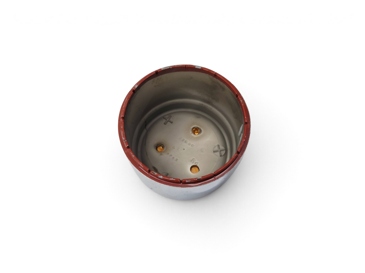 Send it Auto Parts 1978 Corvette Indy Pace Car reproduction chrome plated plastic wheel center cap interior view