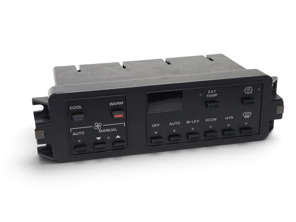Send it Auto Parts OEM climate control unit for 1986-1989 Corvette with reinforced solder points and black finish