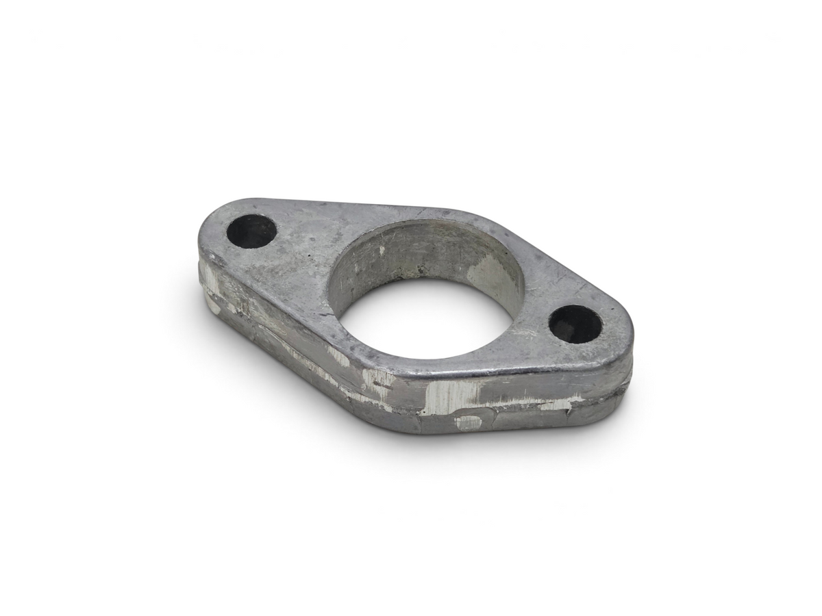 Send it Auto Parts OEM GM clutch master cylinder firewall spacer for 1984-1996 Corvette C4 in silver metal
