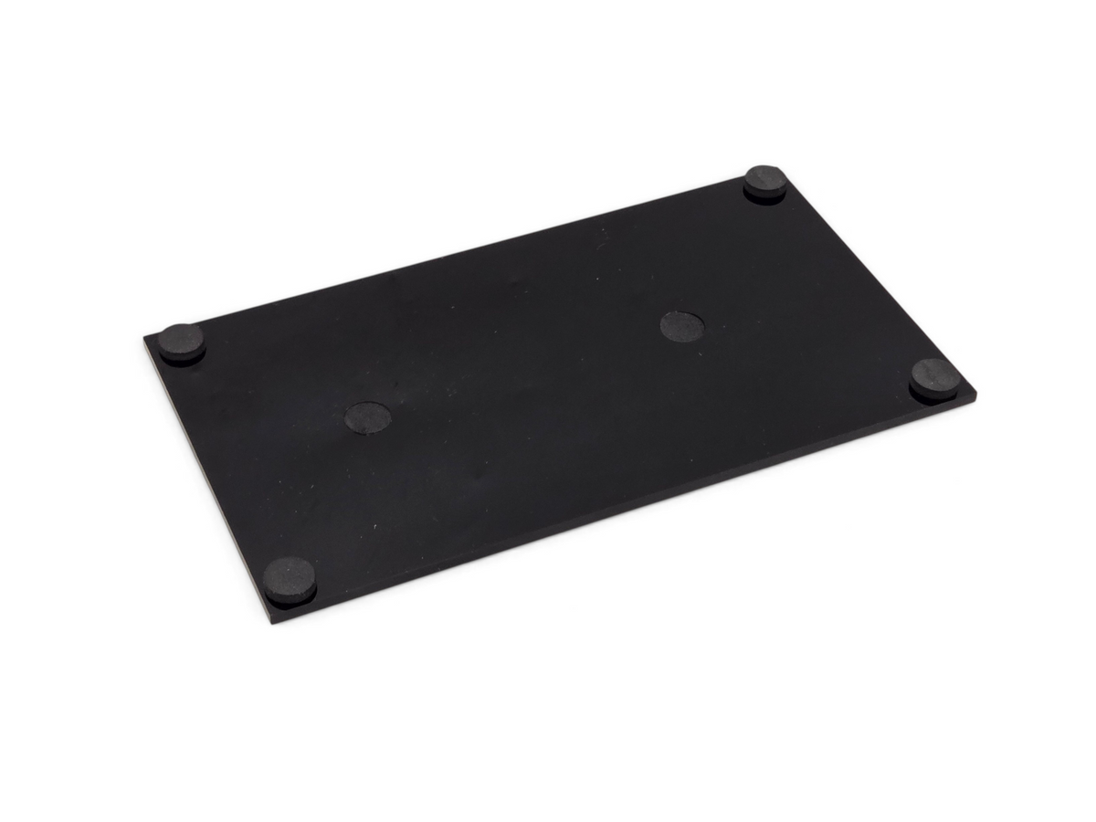 Send it Auto Parts 2020 Corvette C8 Stingray speedshape model display base in black with rubber feet