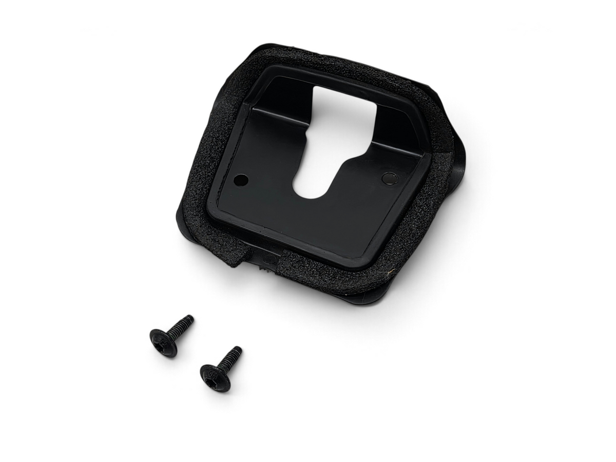 Send it Auto Parts OEM black passenger side door lock cover with two mounting bolts for 2005-2013 Chevrolet Corvette