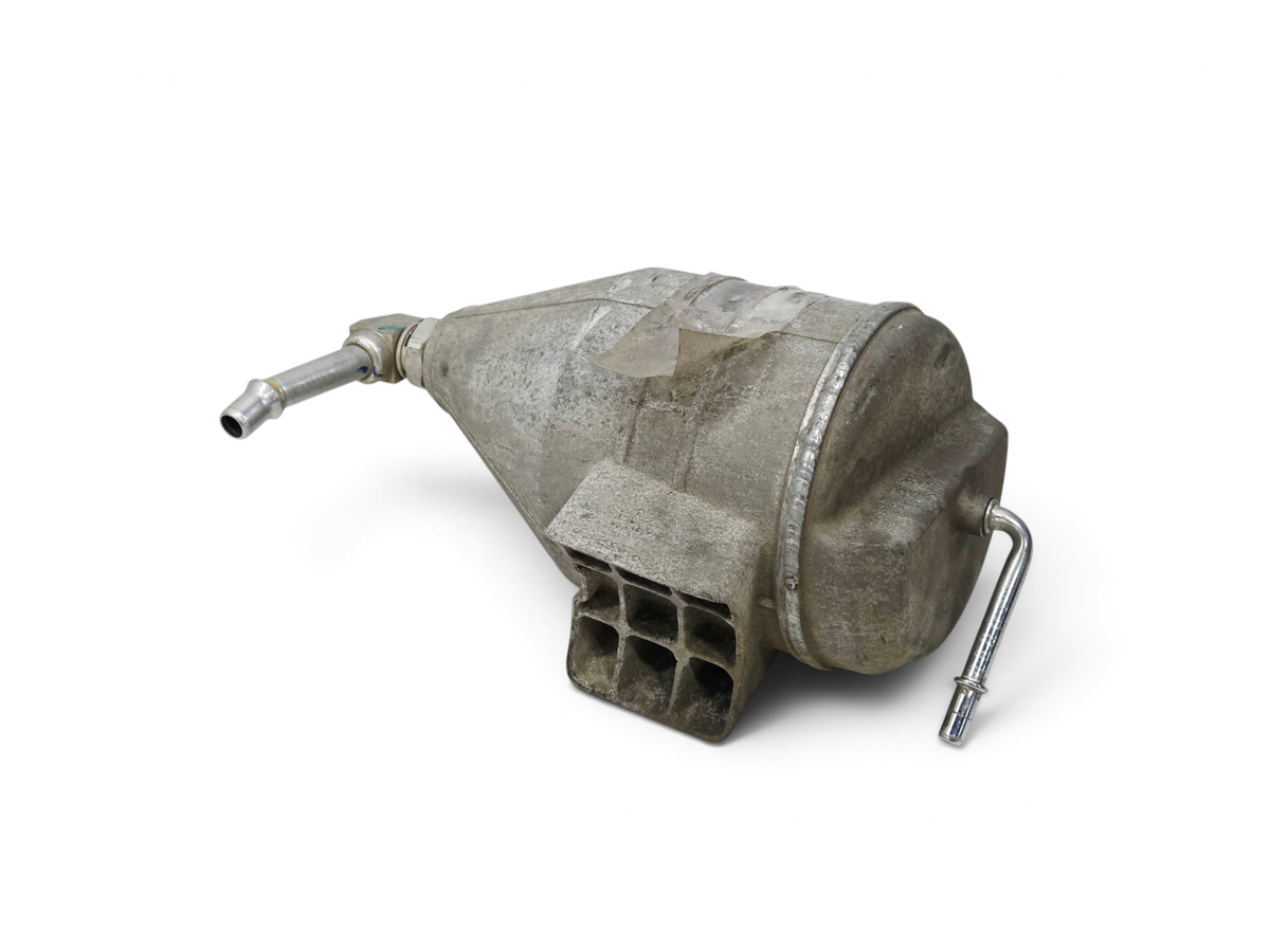 Send it Auto Parts OEM GM dry sump auxiliary oil tank for Chevrolet Corvette C6 and C7 models.