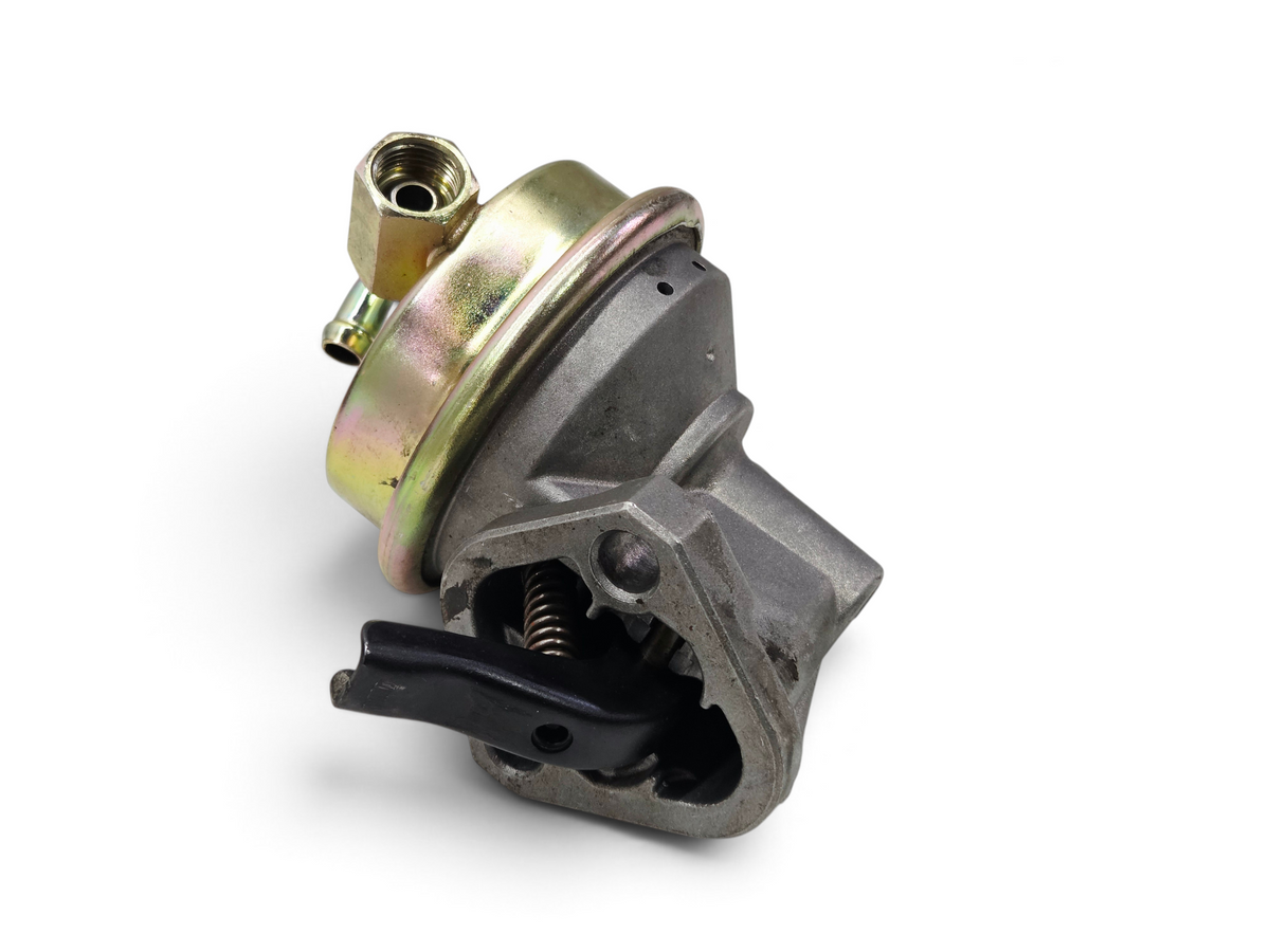 Send it Auto Parts Carter M6120 fuel pump for 1968-1972 Corvette C3, featuring a metallic finish and black lever.