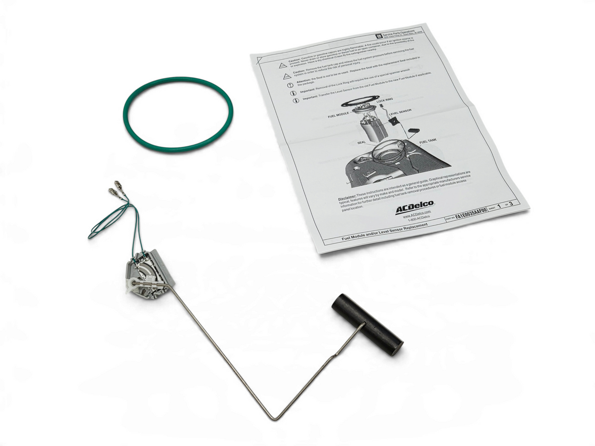 Send it Auto Parts OEM GM fuel level sensor kit for 2007-2013 Corvette C6 including O-ring and installation manual