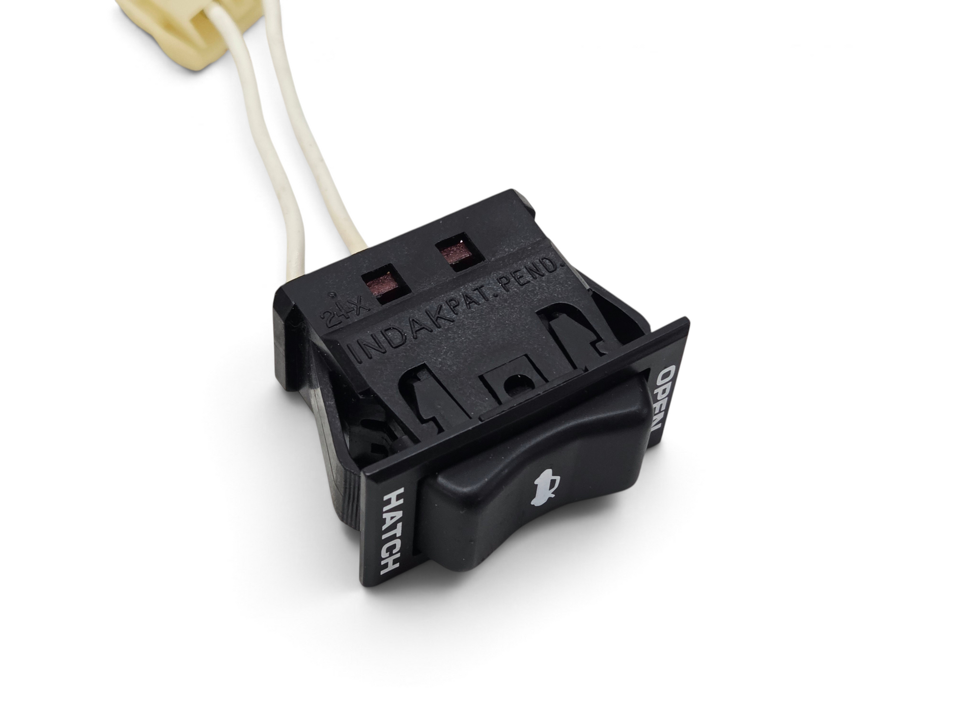 Send it Auto Parts OEM black rear hatch release switch for 1984-1985 Chevrolet Corvette C4 with wiring harness