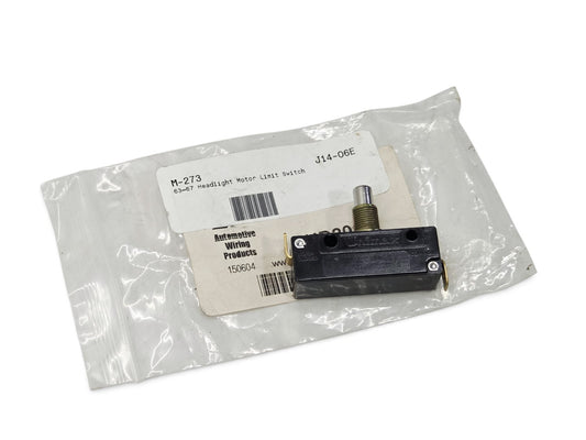 Send it Auto Parts 1963-1967 Corvette C2 headlight motor limit switch in original plastic packaging