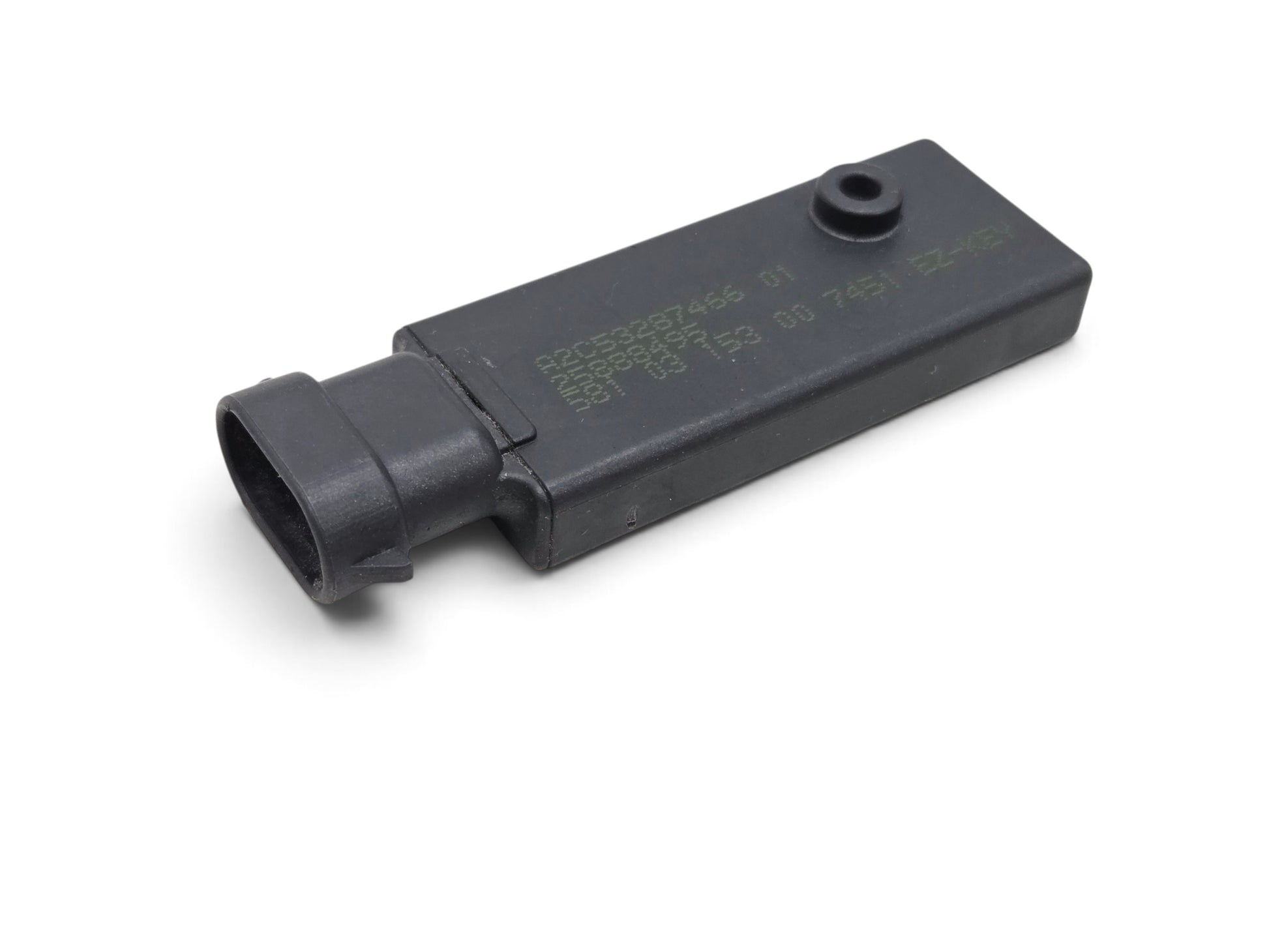 Send it Auto Parts OEM GM keyless entry antenna module for Corvette C6 and Cadillac XLR, black plastic sensor unit.
