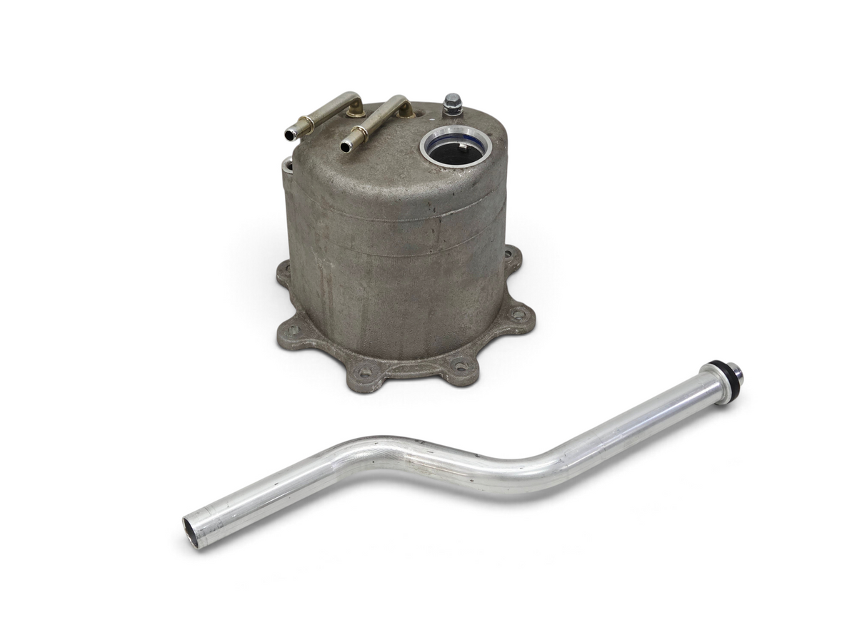 Send it Auto Parts OEM GM Corvette C6 LS7 dry sump oil tank top and pickup tube for 2006-2008 Chevrolet models.