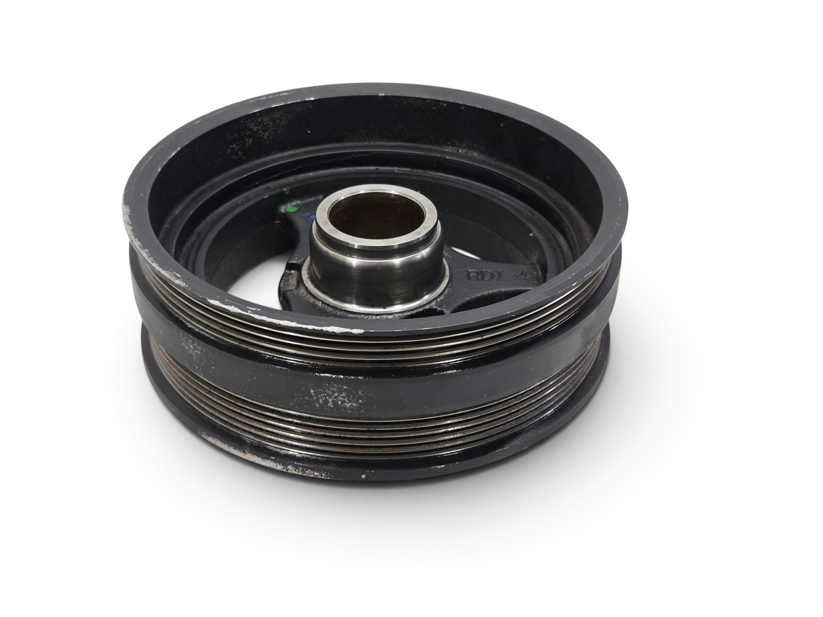 Send it Auto Parts OEM GM harmonic balancer damper for Corvette C6 Z06 LS7 7.0L V8 engine in black steel