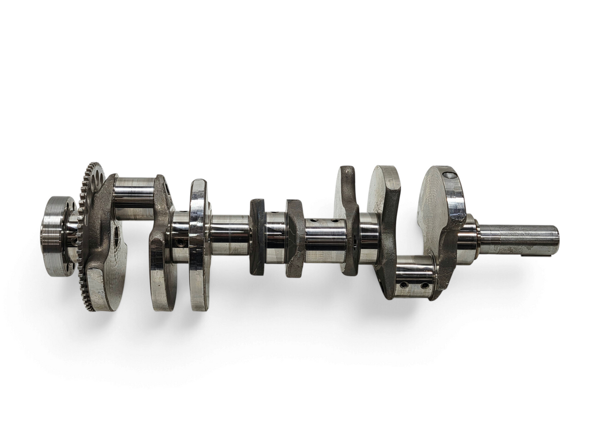Send it Auto Parts OEM Chevrolet Corvette C7 LT1 dry sump crankshaft for 6.2L V8 engines in excellent condition