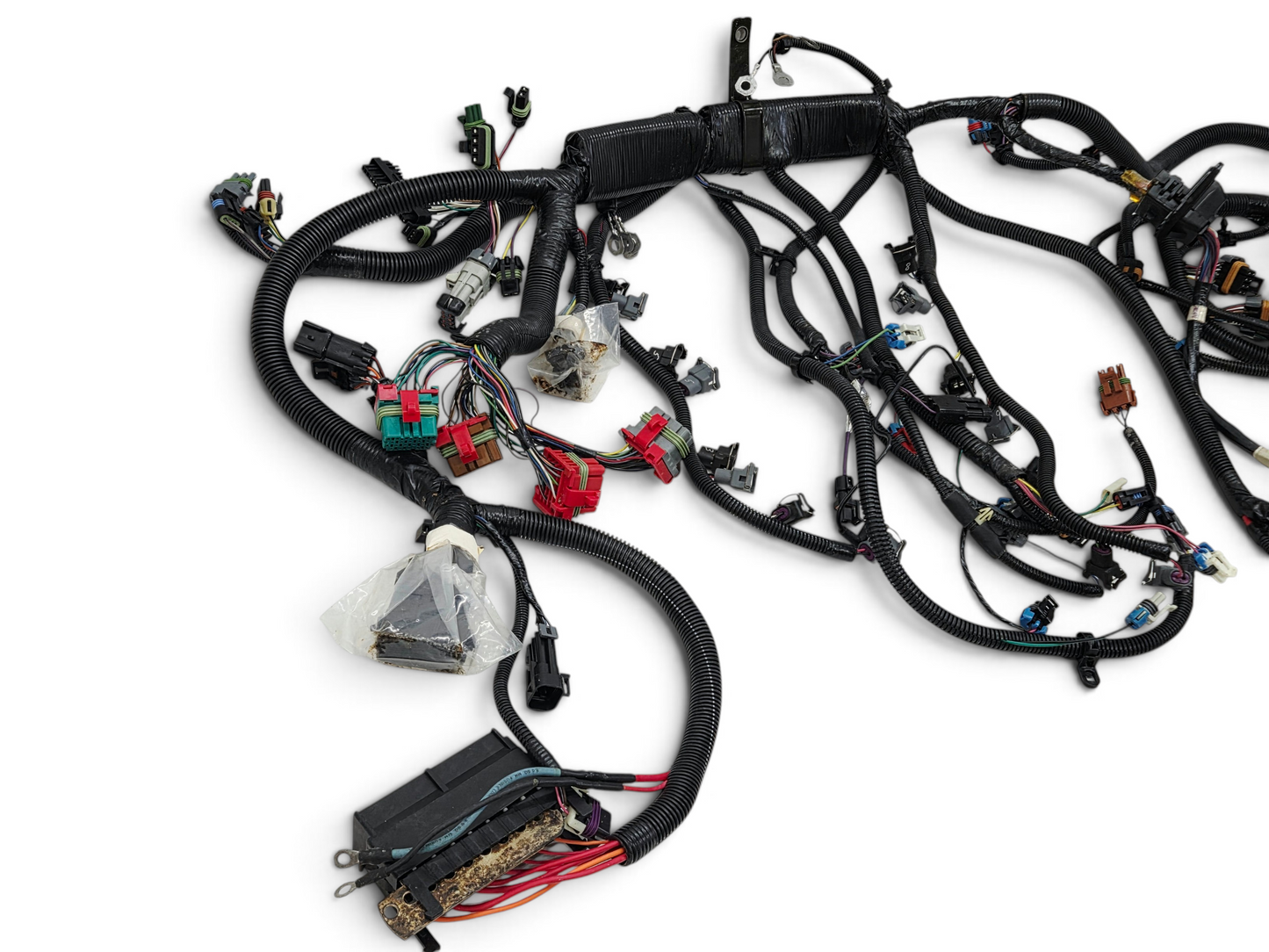 Send it Auto Parts OEM GM wiring harness for 1993-1995 Corvette C4 ZR-1 LT5 engine with black protective conduit