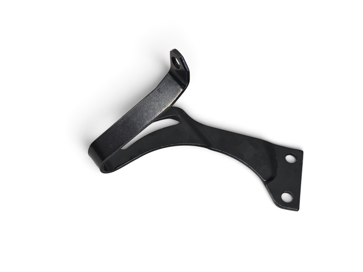 Send it Auto Parts black steel power steering pump adjuster bracket for 1963-1982 Corvette C2 and C3 small block cars