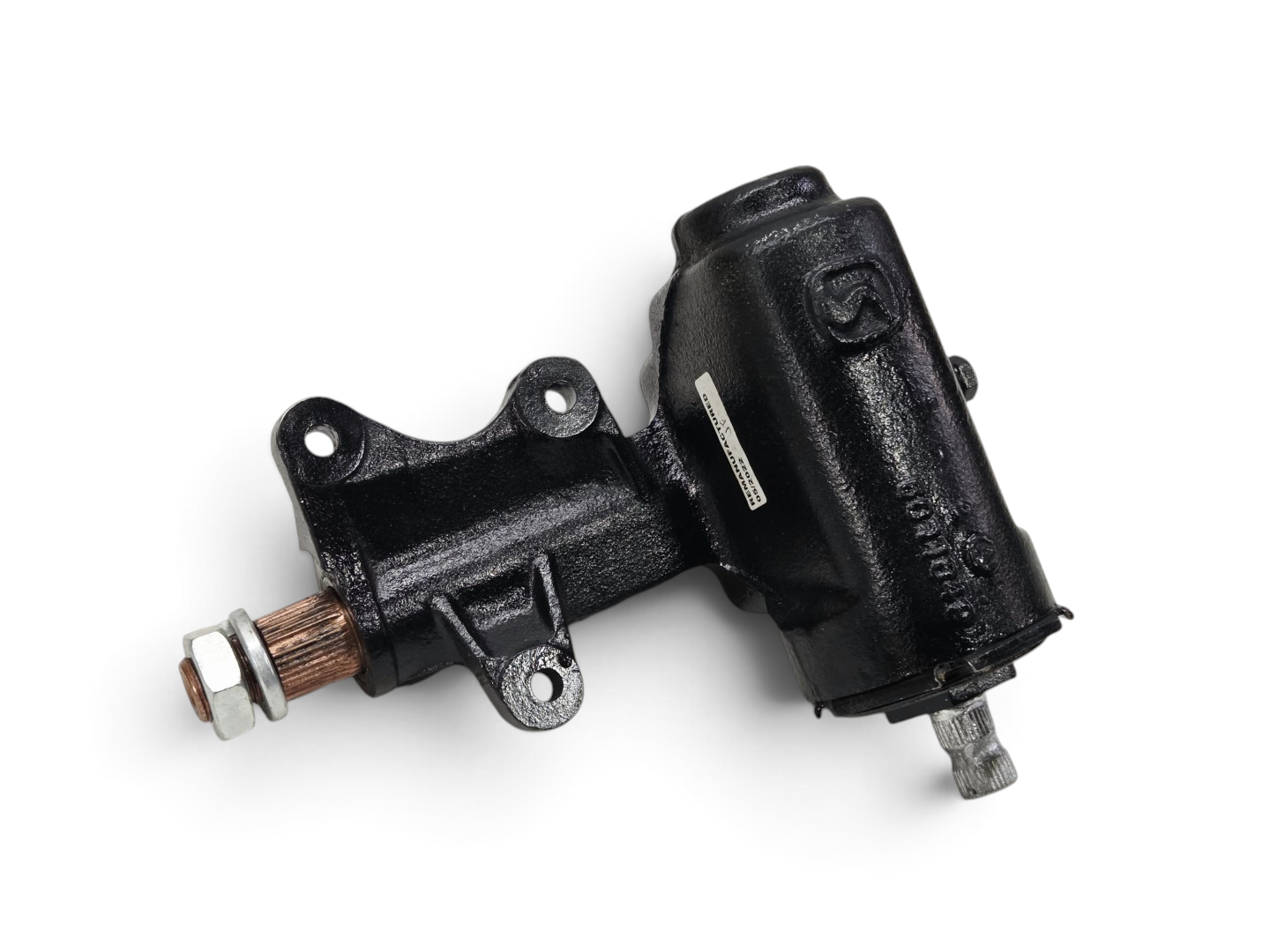 Send it Auto Parts remanufactured black power steering gear box for 1963-1968 Corvette C2 and C3 models