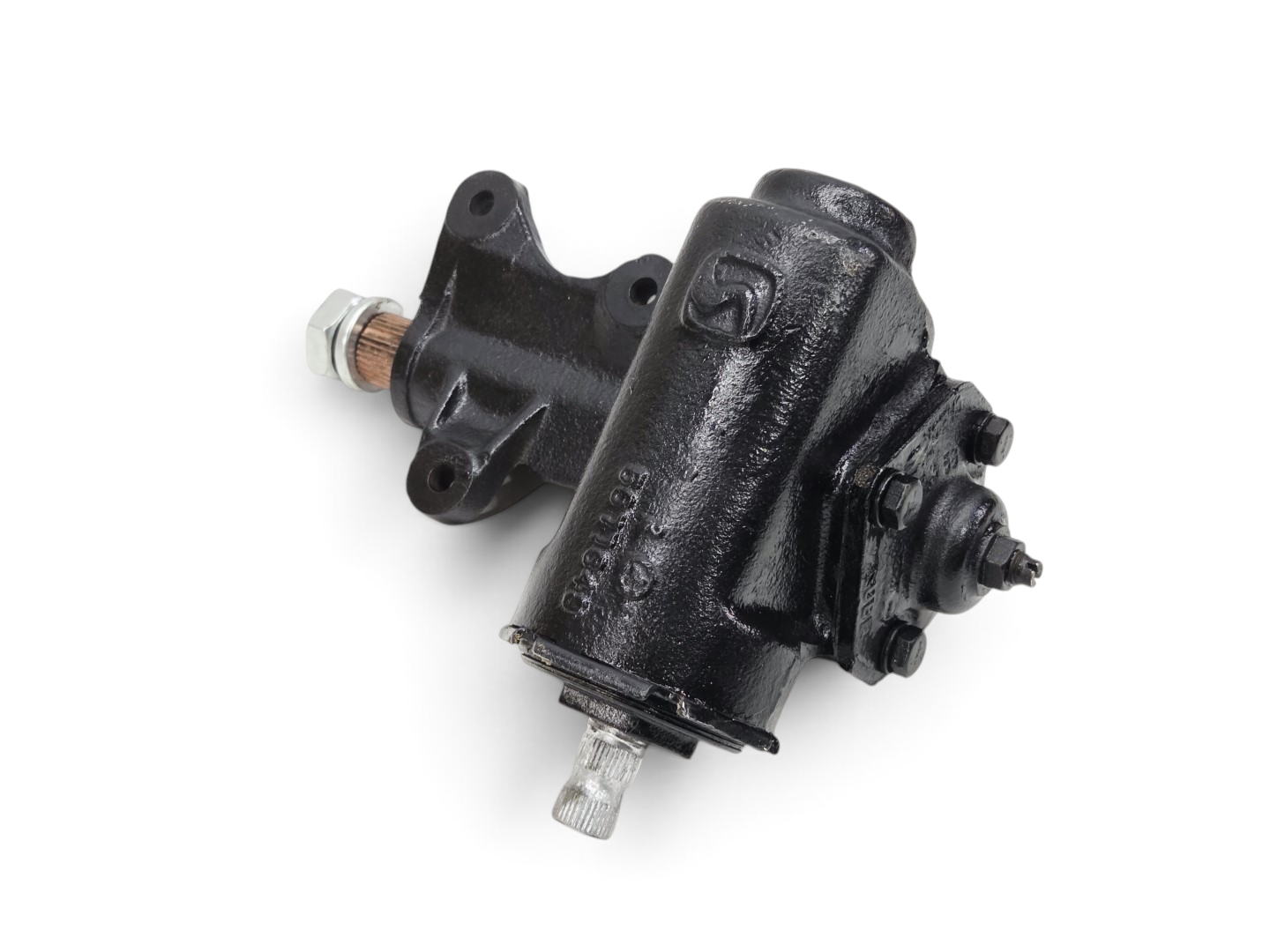 Send it Auto Parts remanufactured black power steering gear box for 1963-1968 Corvette C2 and C3 models