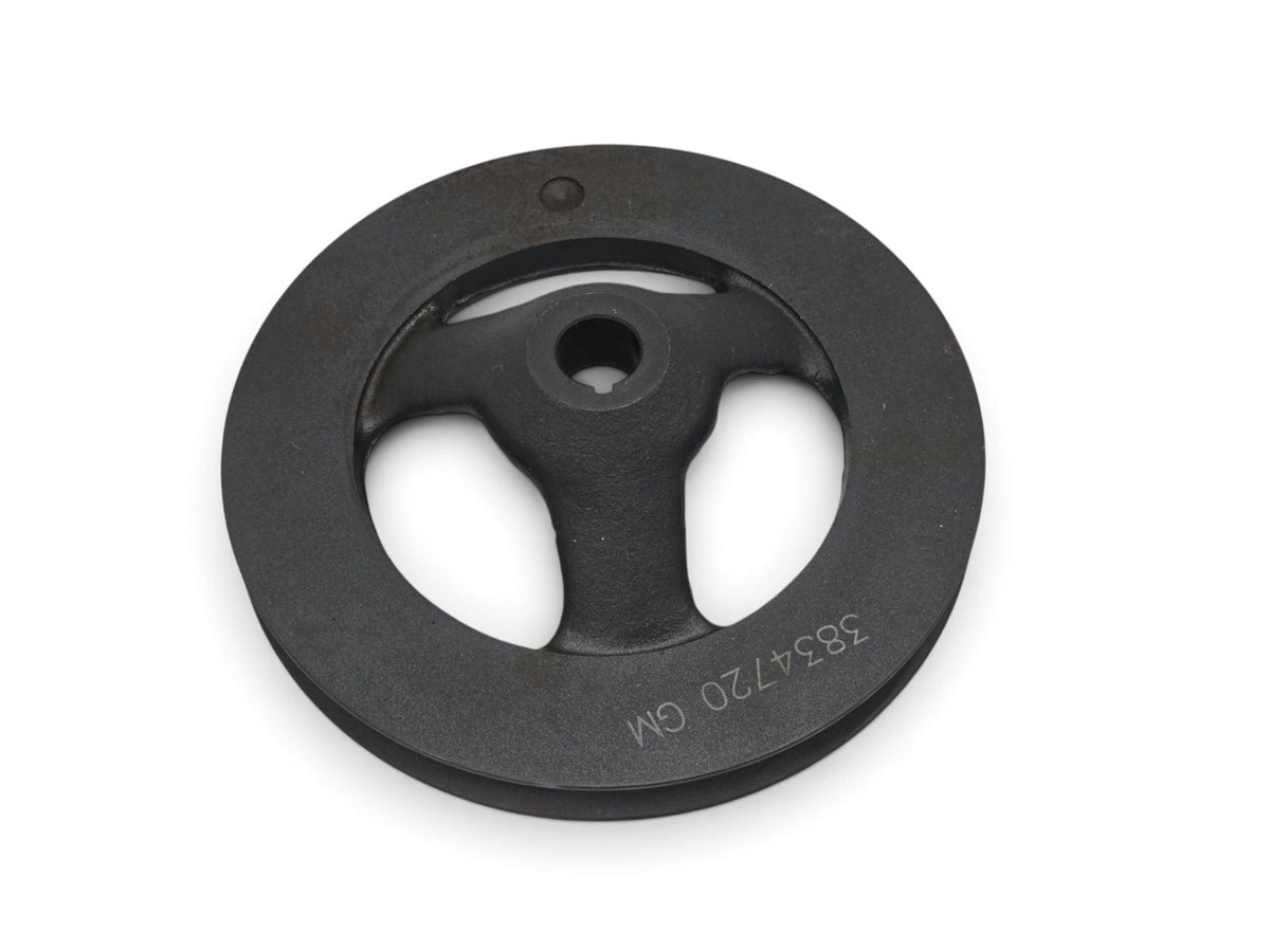 Send it Auto Parts OEM GM cast iron power steering pump pulley for 1965-1974 Corvette C2 and C3 models