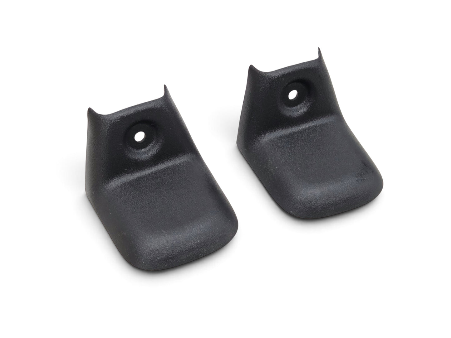 Send it Auto Parts OEM black plastic seat track covers for 1997-2013 Chevrolet Corvette C5 and C6, pair of two.