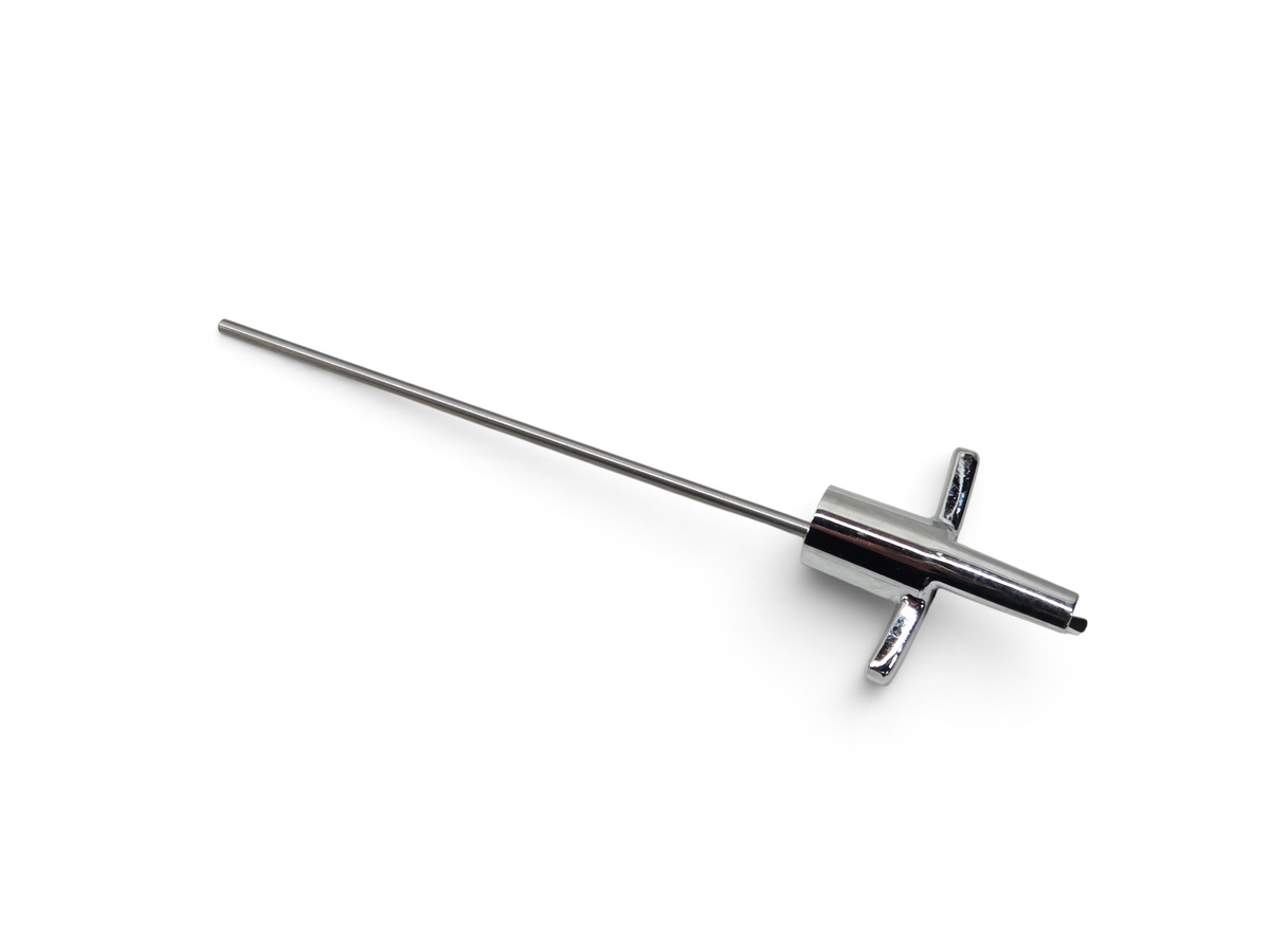 Send it Auto Parts chrome T-handle shifter reverse lock out rod for 1968-1976 Corvette C3 4-speed manual transmission