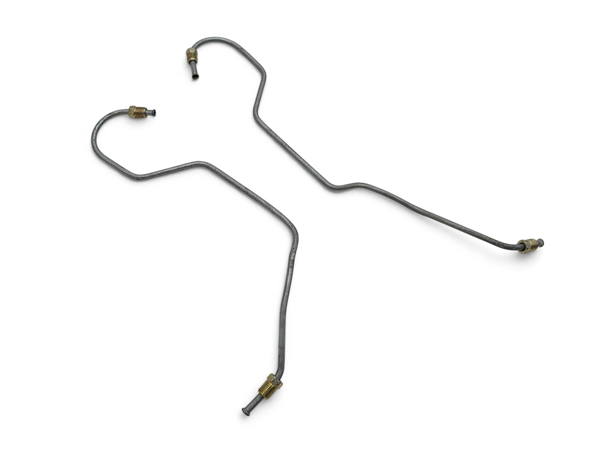 Send it Auto Parts steel rear brake lines for 1965-1982 Corvette C2 C3, set of two without spiral armor
