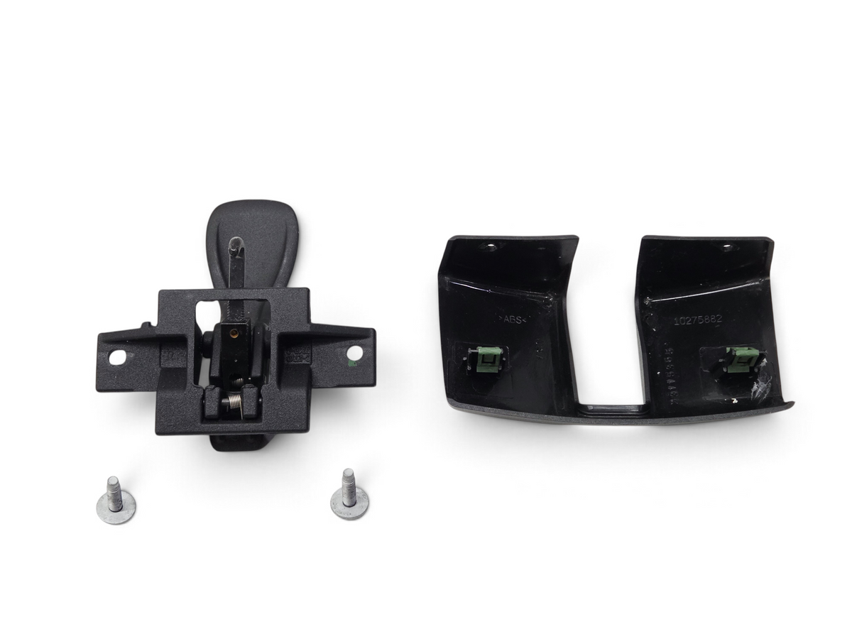 Send it Auto Parts OEM GM Corvette targa roof rear latch and black plastic cover with mounting screws