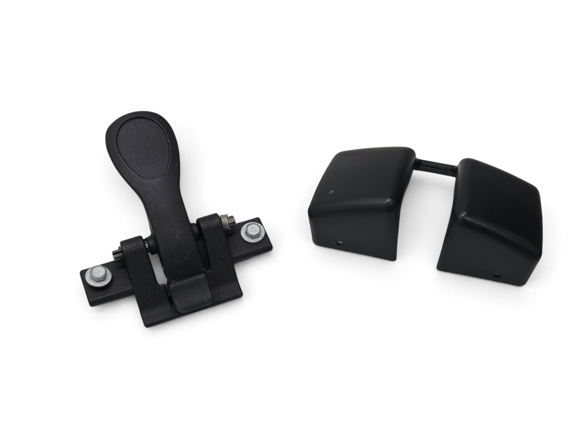 Send it Auto Parts OEM Corvette targa roof rear latch and black plastic cover for C5 C6 C7 and C8 models