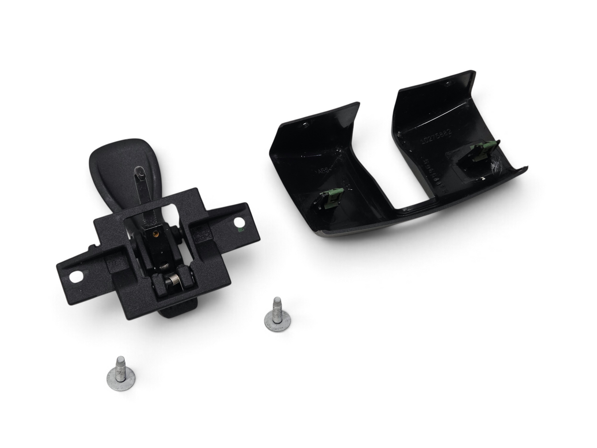 Send it Auto Parts OEM GM Corvette targa roof rear latch and black plastic cover with mounting hardware